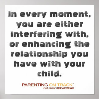 Poster Interferir com ou aprimorar?