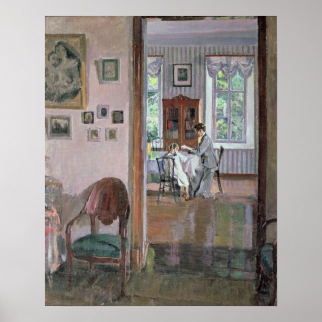 Poster Interior, 1910 (Frente)