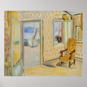 Poster Interior com Matisse de Porta Aberta