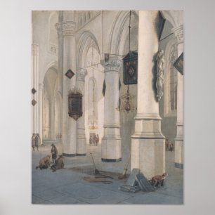 Pôster Interior da igreja