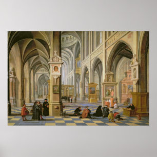 Pôster Interior da igreja