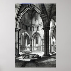 Poster Interior da Igreja do Templo