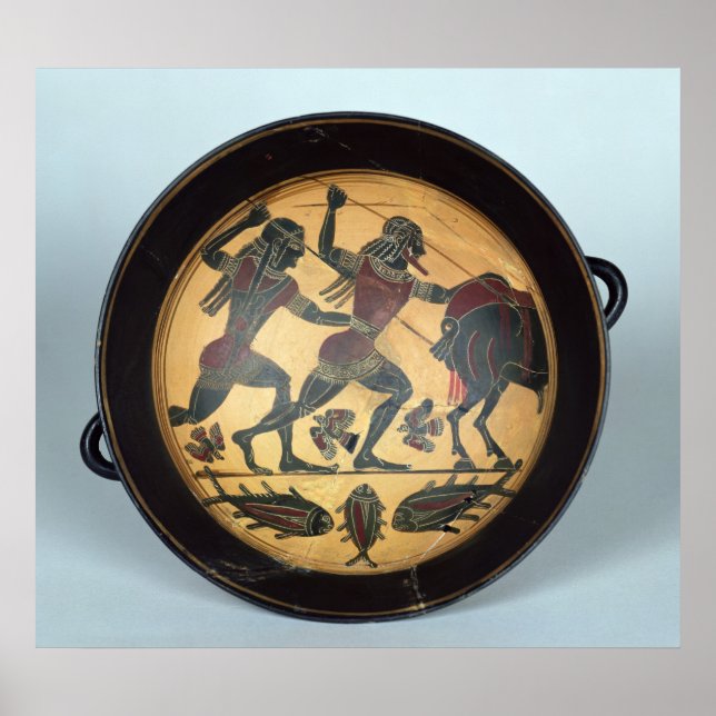 Pôster Interior de um copo (Frente)