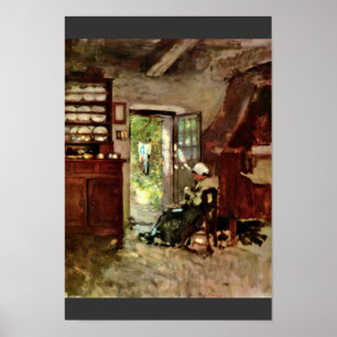 Pôster Interior de Vitre por Grigorescu Nicolae