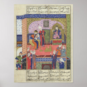 Poster Interior do rei do palácio de Persia