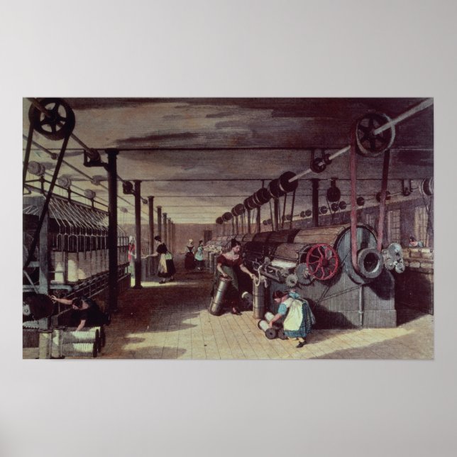 Poster Interior of a mill (Frente)
