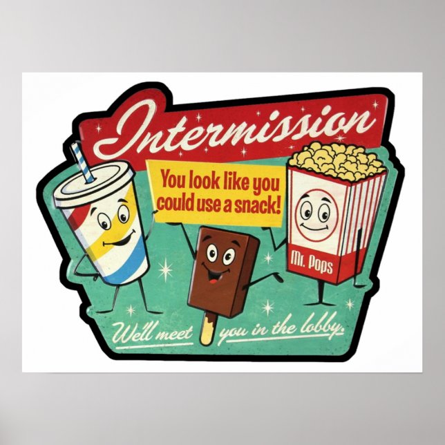 Poster Intermission (Frente)