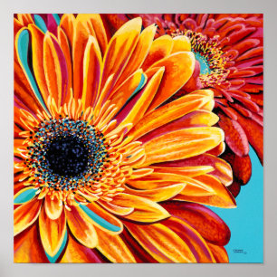 Poster Intermitências de cores II