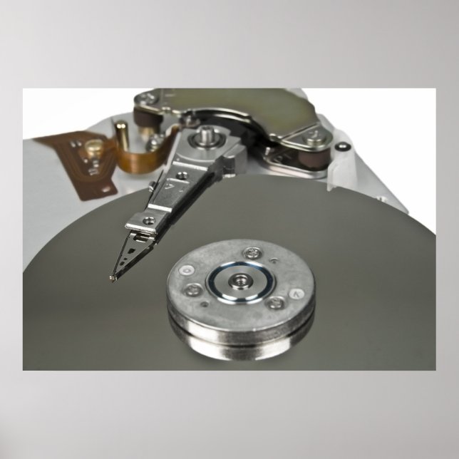Poster Internais de uma unidade de disco de duro (Frente)