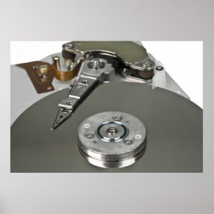 Poster Internals de uma movimentação de disco rígido