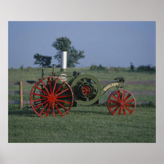 Poster International Harvester Mogul 8-16 Trator (Frente)