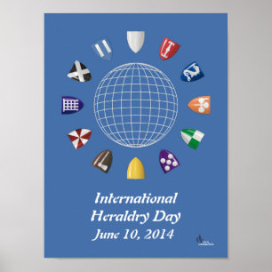 Pôster International Heraldry Day 2014