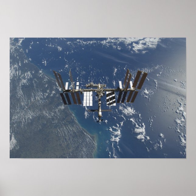 Poster International Space Station in orbit 3 (Frente)