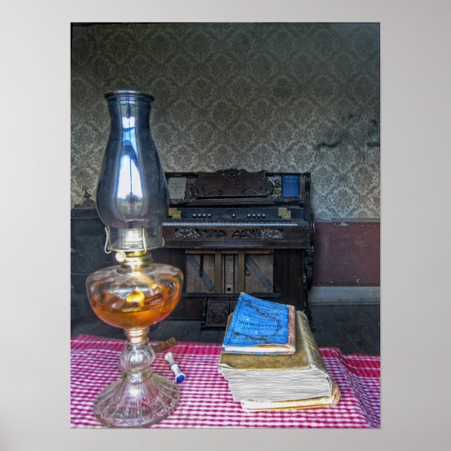 PÔSTER INTEROR DA RESIDÊNCIA 3 DA CIDADE DO GHOST (Frente)