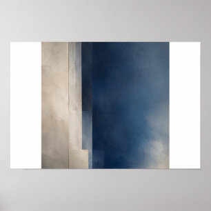 Poster Intervalo Azul — Aurema