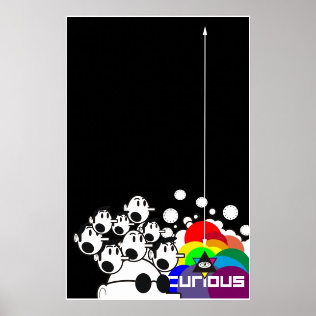 Pôster intervalo de tempo conceitual (Frente)