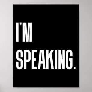 Poster Intervenção de Kamala Harris