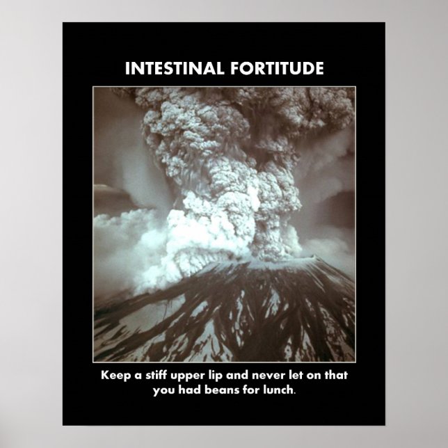 Poster intestinal-fortitude-manter-se-rígido-superior-láb (Frente)