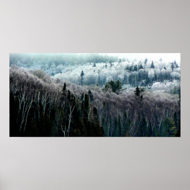 Pôster Into the Winter Hills I Print (Frente)