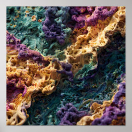 Poster Intricate Seamless Detail: Micro-Graphic Density