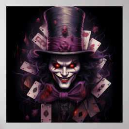 Poster Intrigue du Joker dans le Jeu de Cartes