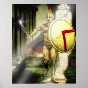 Pôster intruso espartano