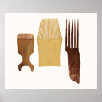 Inuit combs, da costa noroeste americana