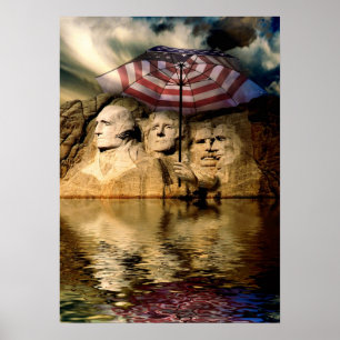 Pôster Inundação de Rushmore