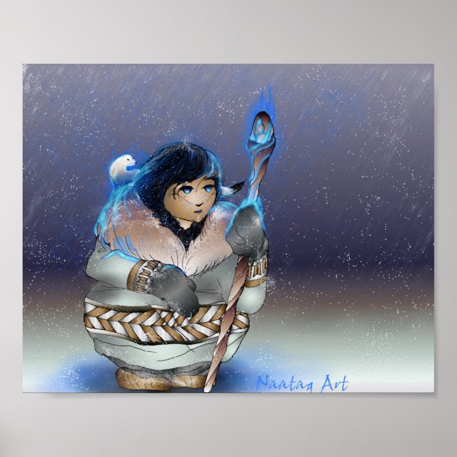 Poster Inupiaq Sorcerer (Frente)