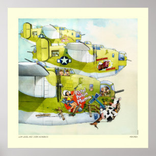 Pôster Invasão de baixo nível sobre Normandy