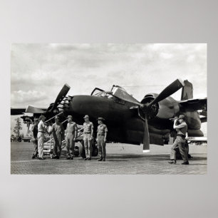 Poster Invasor de Douglas B-26K