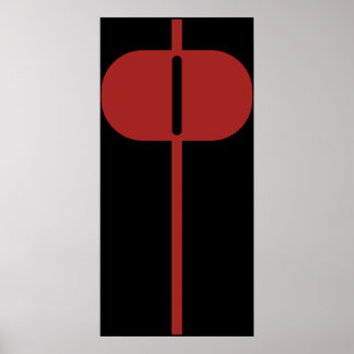 Poster Invencível - Logotipo Omni Man