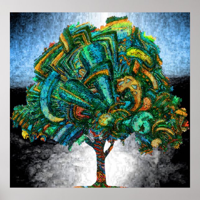 Poster Invente da Árvore da Vida (Frente)