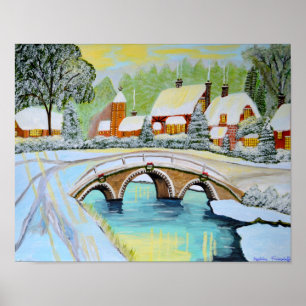 Poster inverno de Natal