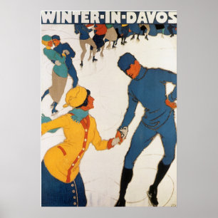 Pôster Inverno em Davos