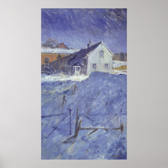 Pôster Inverno em Silver Lodge (Frente)