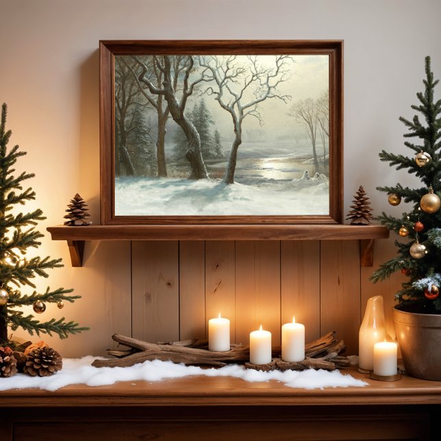 Poster Inverno em Yosemite por Albert Bierstadt (Criador carregado)