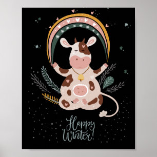 Poster inverno feliz