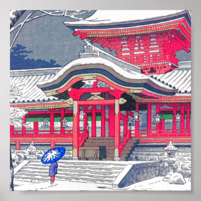 Poster Inverno Japonês (Frente)