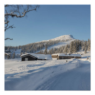 Pôster Inverno na Noruega