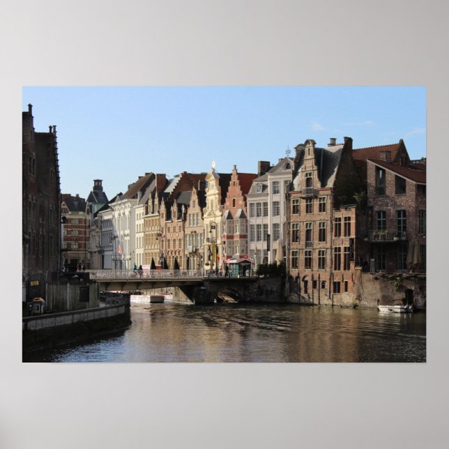 Poster Inverno no Kornlei em Gent, Bélgica (Frente)