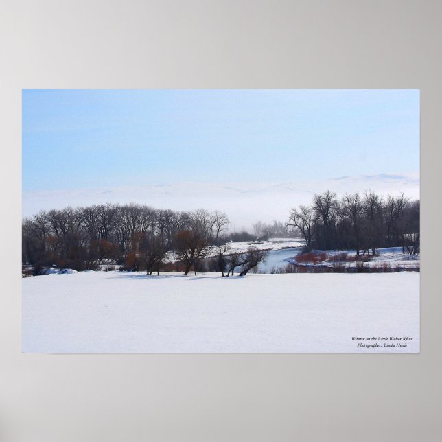 Pôster Inverno no Rio Little Weiser (Frente)