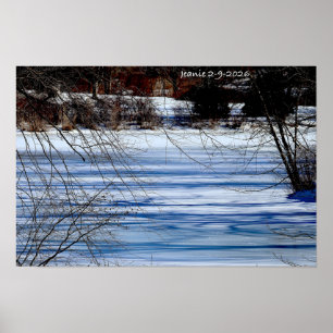 Poster Inverno no Sul de Jersey