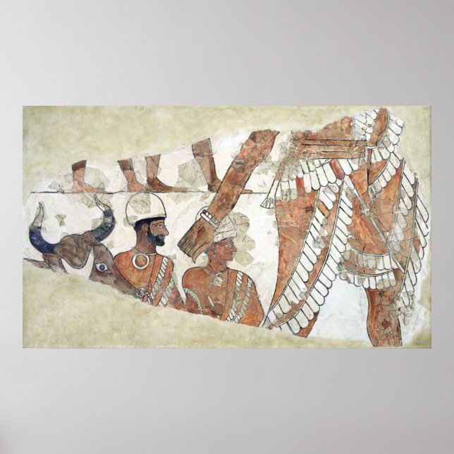 Pôster Investigação do rei pela deusa Ishtar (Frente)