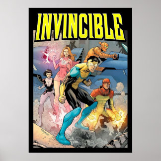 Poster invincible cartoon