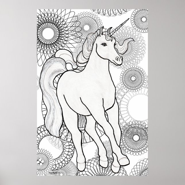 Poster Invisible Unicorn (Frente)