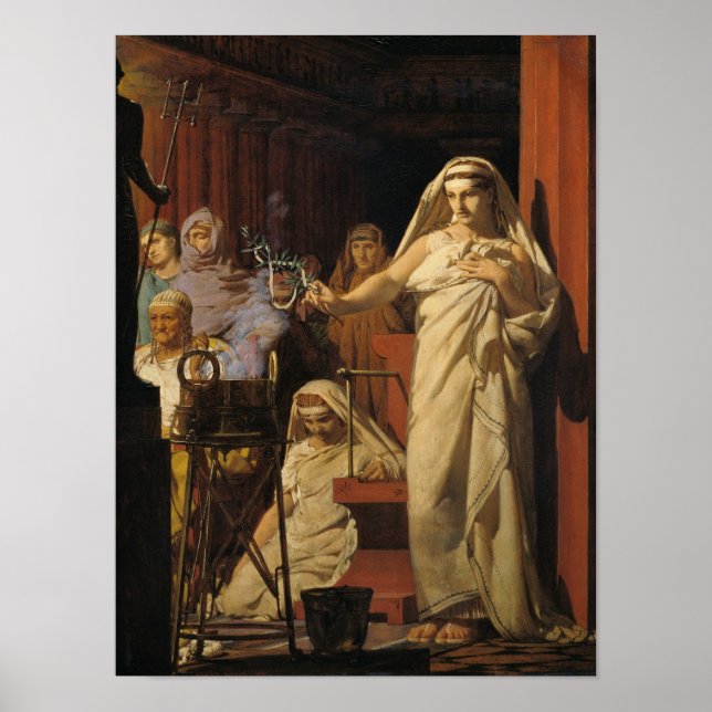 Poster Invocação de Netuno, 1866 (Frente)