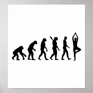 Pôster Ioga da evolução