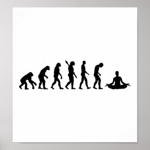 Pôster Ioga da evolução