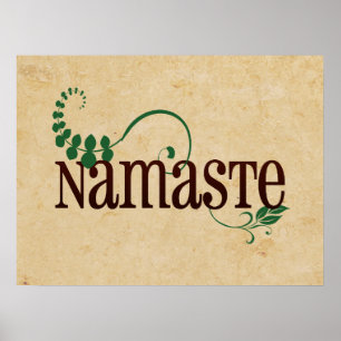 Pôster Ioga de Namaste